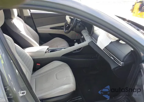 2021 Hyundai Elantra Hybrid Limited from USA, damaged, VIN KMHLN4AJ4MU009808